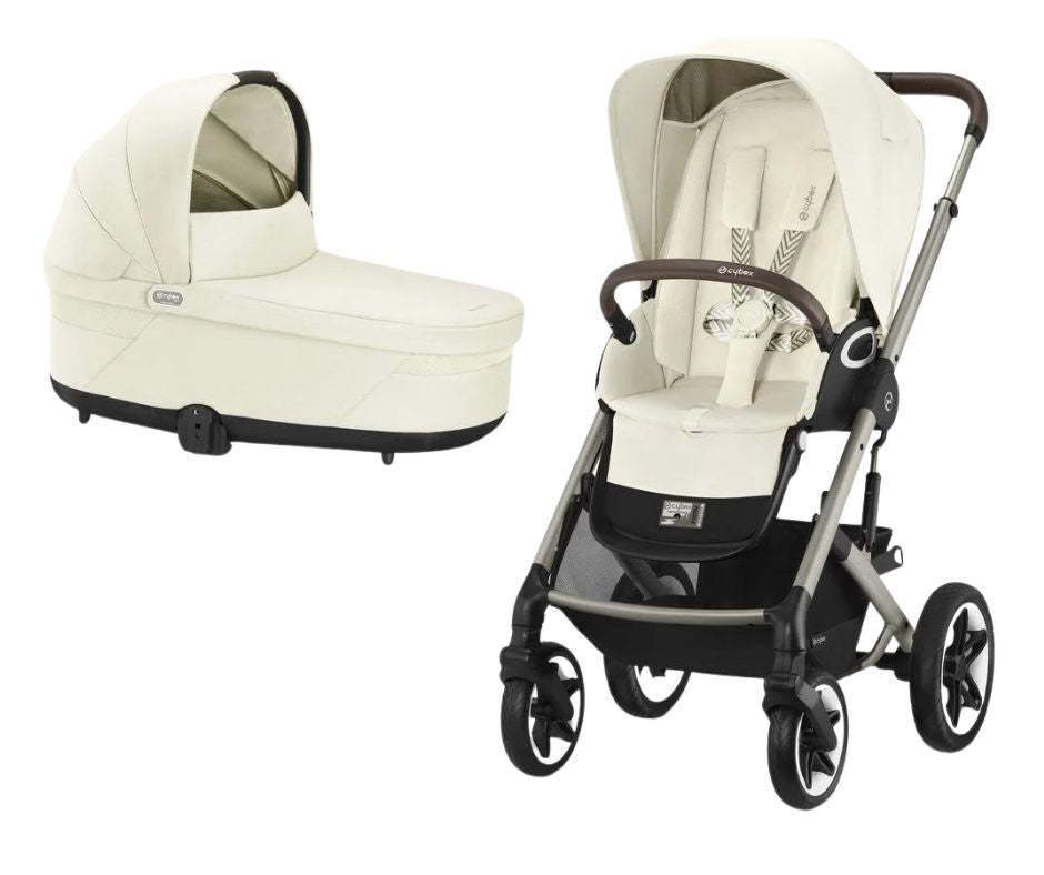 Cybex Talos S Lux Kombikinderwagen - Seashell Beige