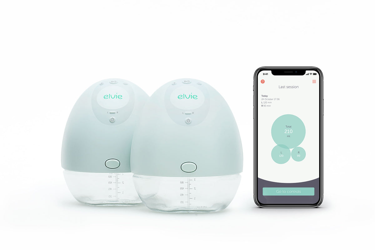 ELVIE Elektrische Doppelmilchpumpe