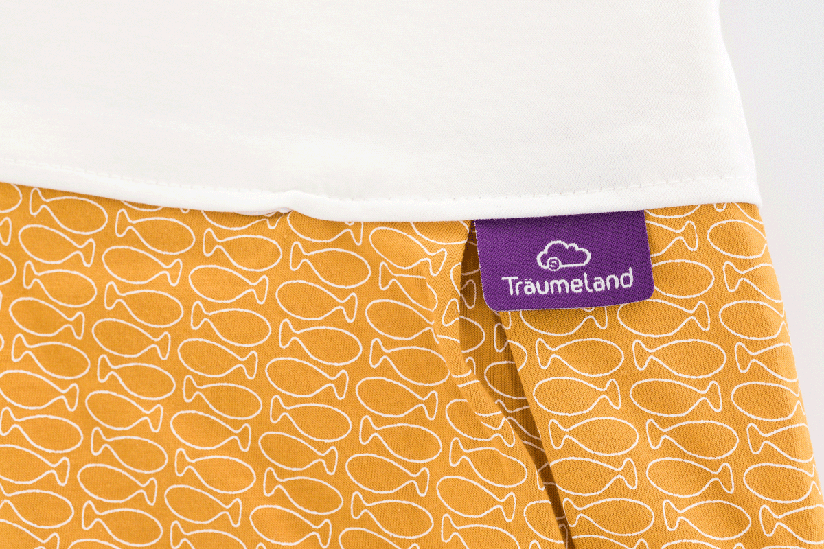 Träumeland LIEBMICH Schlafsack-Set Fische gold
