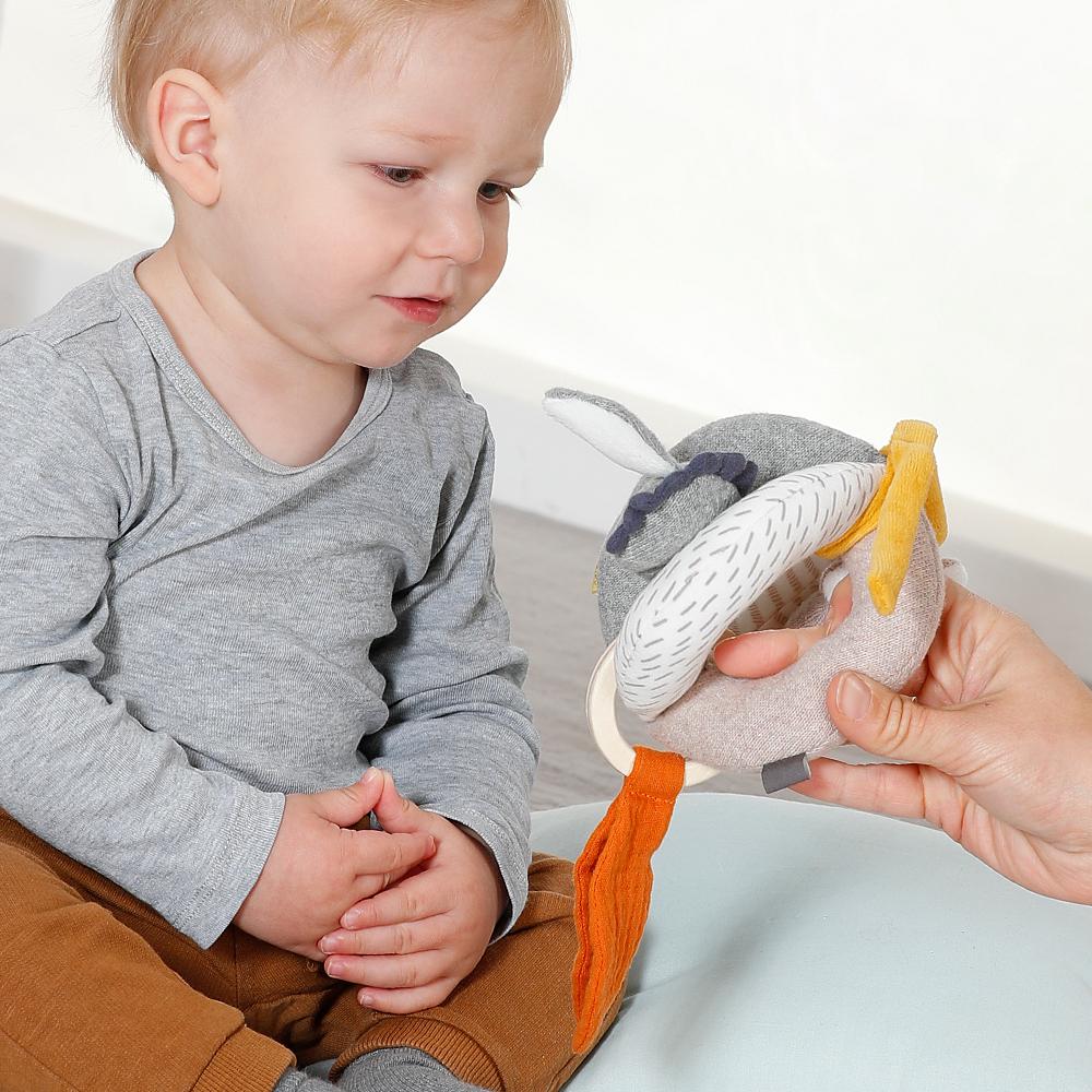 Fehn Greifball Esel &amp; Teddy NATUR