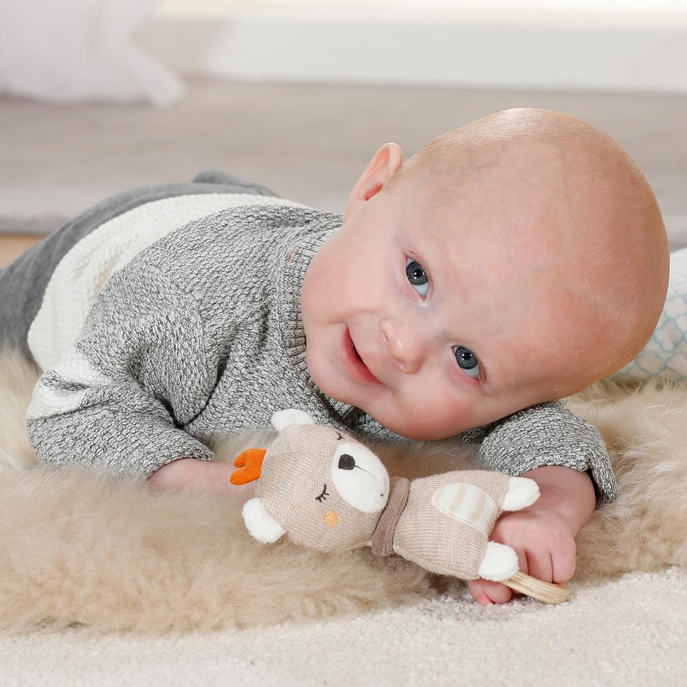 Fehn Holz-Greifling Teddy NATUR