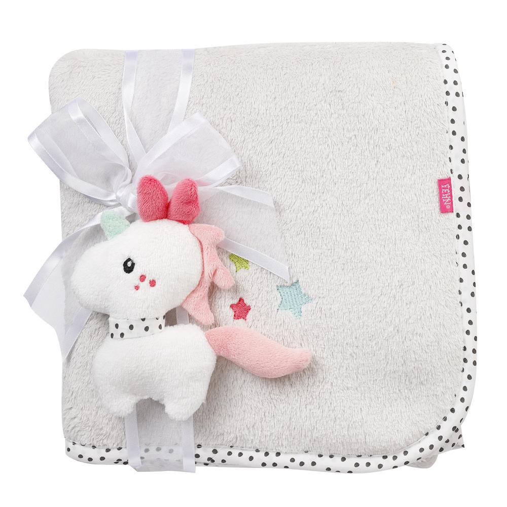Fehn Kuscheldecke Einhorn