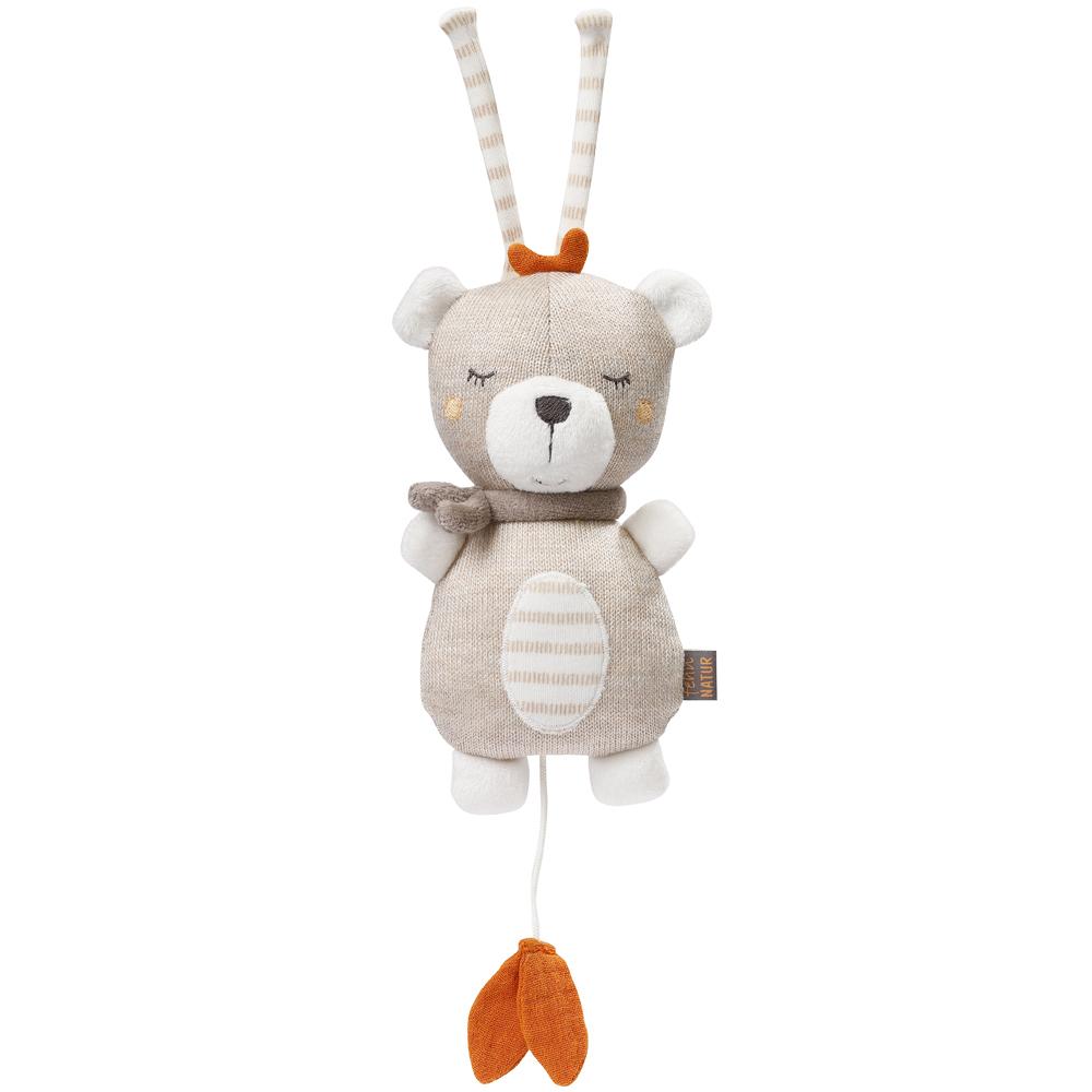 Fehn Mini-Spieluhr Teddy NATUR