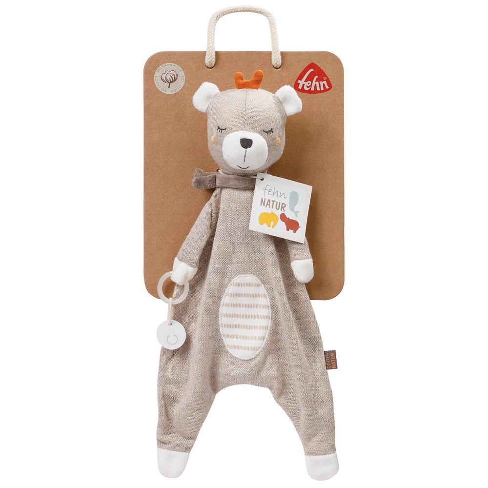 Fehn Schmusetuch Teddy Natur