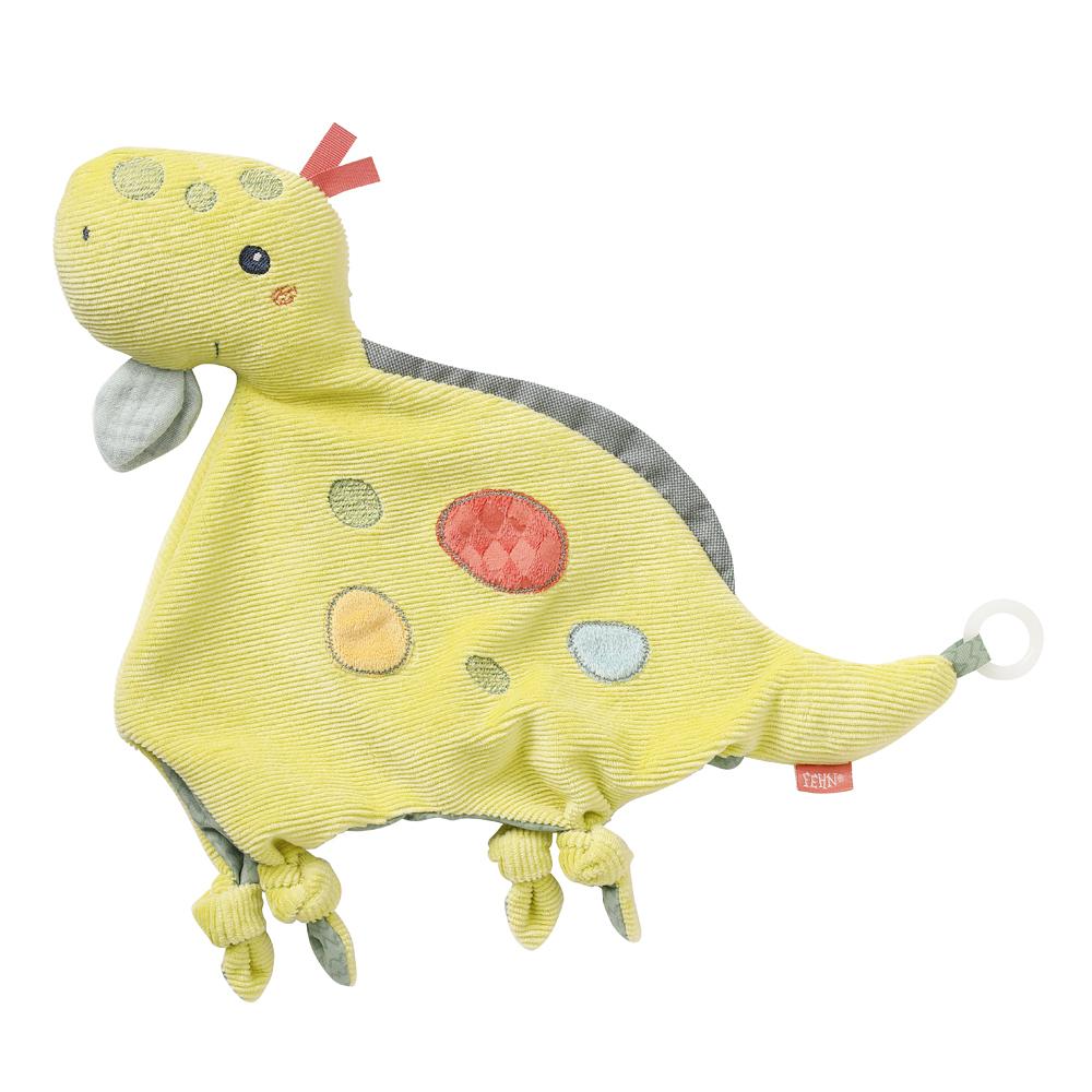 Fehn Schmusetuch-Handpuppe Dino
