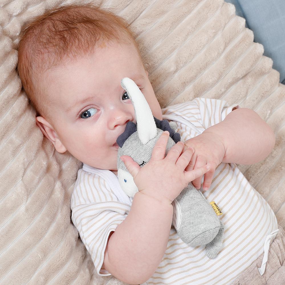 Fehn Stabrassel Esel NATUR