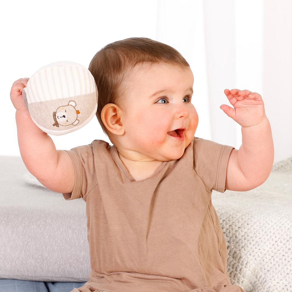 Fehn Stoffball Esel &amp; Teddy NATUR *Sale*