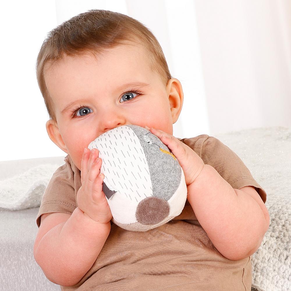 Fehn Stoffball Esel &amp; Teddy NATUR *Sale*