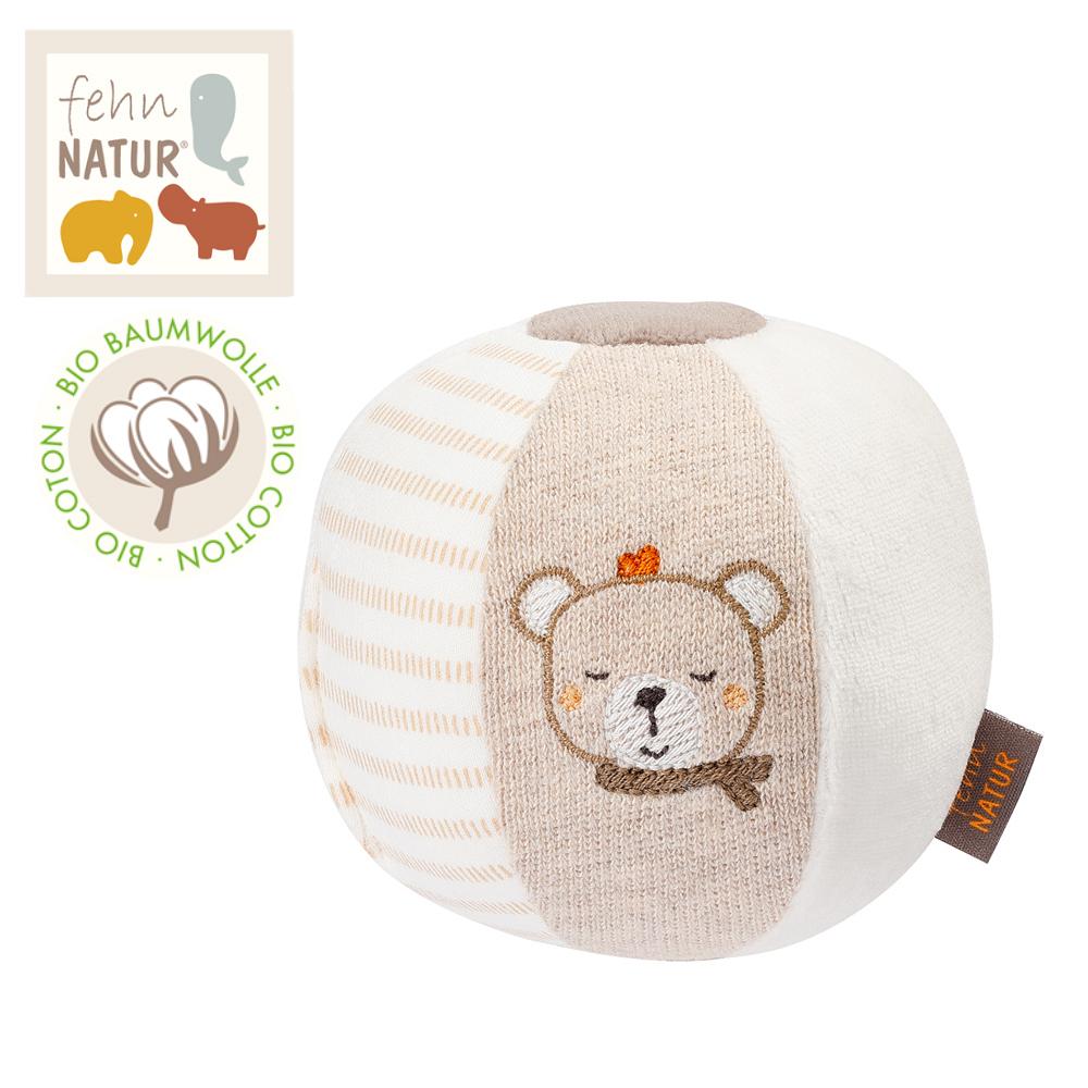 Fehn Stoffball Esel &amp; Teddy NATUR *Sale*