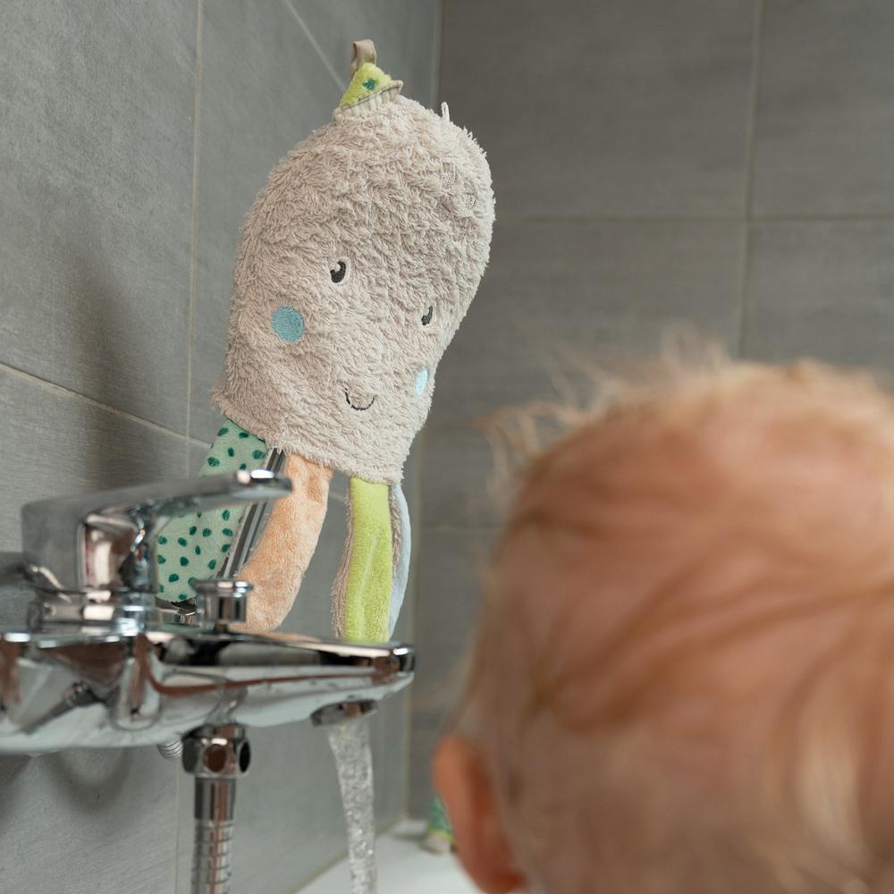 Fehn Waschhandschuh Oktopus