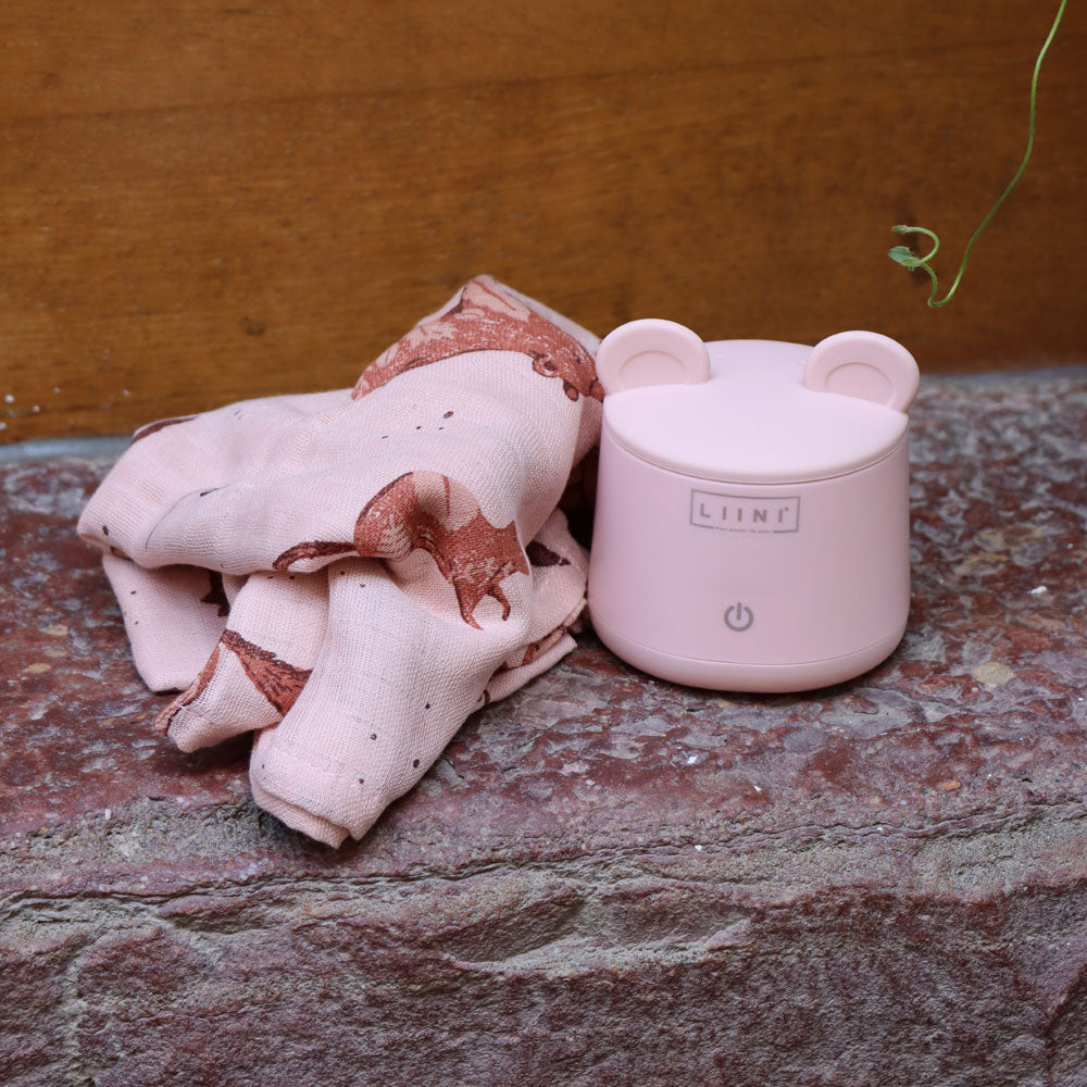 LIINI 2.0 Flaschenwärmer für unterwegs mit Akku Rosé