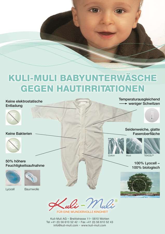 Kuli Muli Kinder langarm Shirt Lyocell