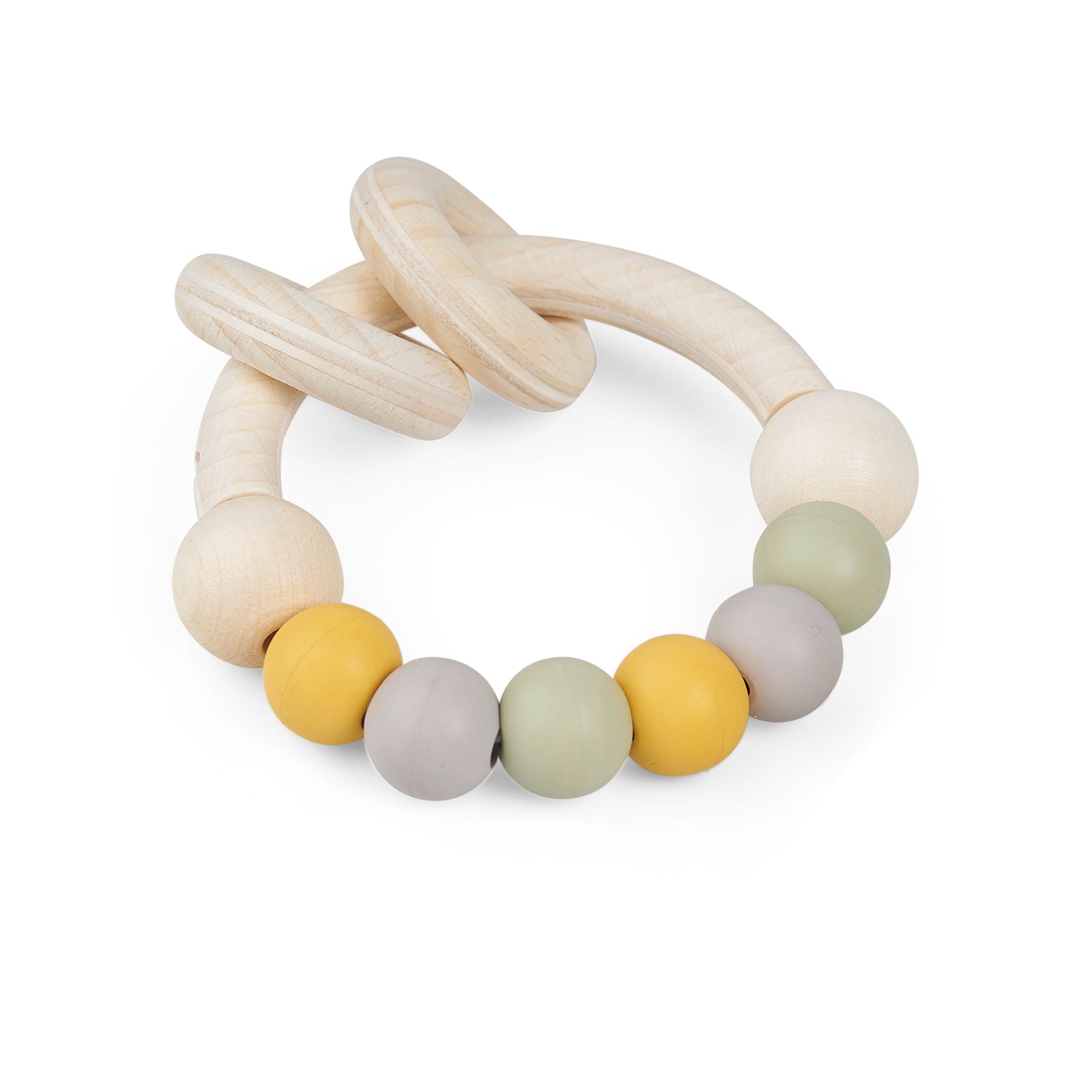 GRÜNSPECHT Holzgreiflinge mit Kautschukperlen Wiese