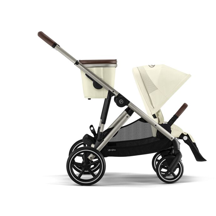 Cybex Gazelle S taupe mit Tragewanne Seashell Beige