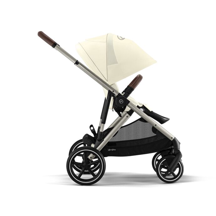 Cybex Gazelle S taupe mit Tragewanne Seashell Beige