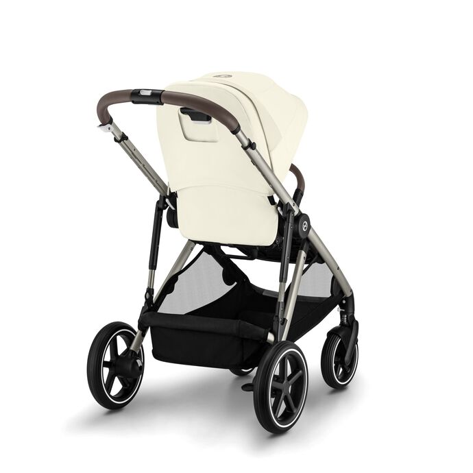 Cybex Gazelle S taupe mit Tragewanne Seashell Beige