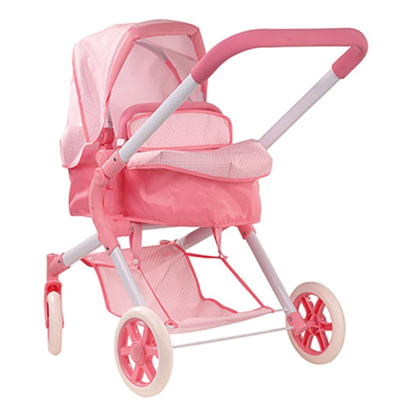 Götz Puppenwagen 70cm rosa