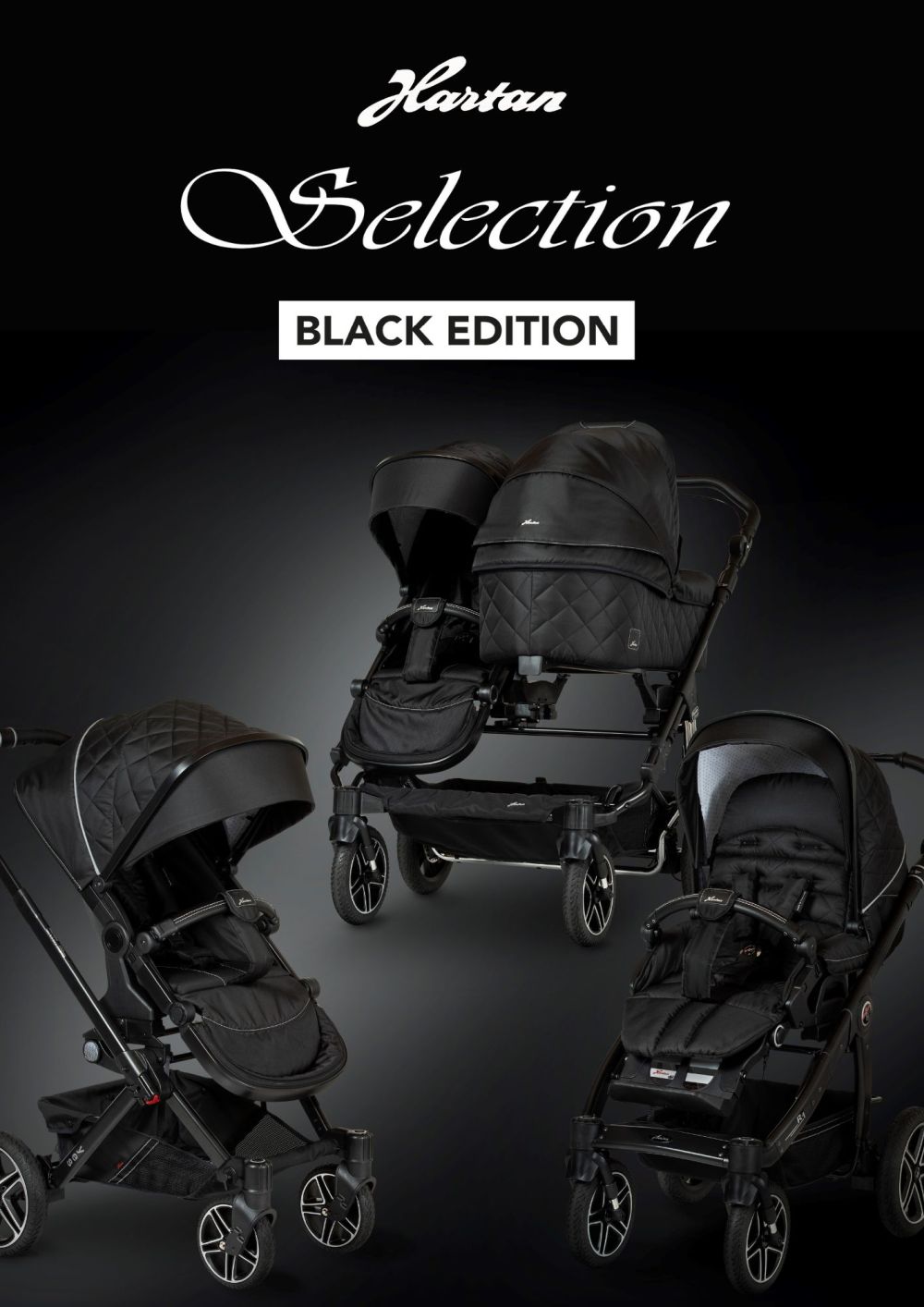 HARTAN Selection Black Edition Kinderwagen 2023 ist nur in unserem Fachgeschäft erhältlich!