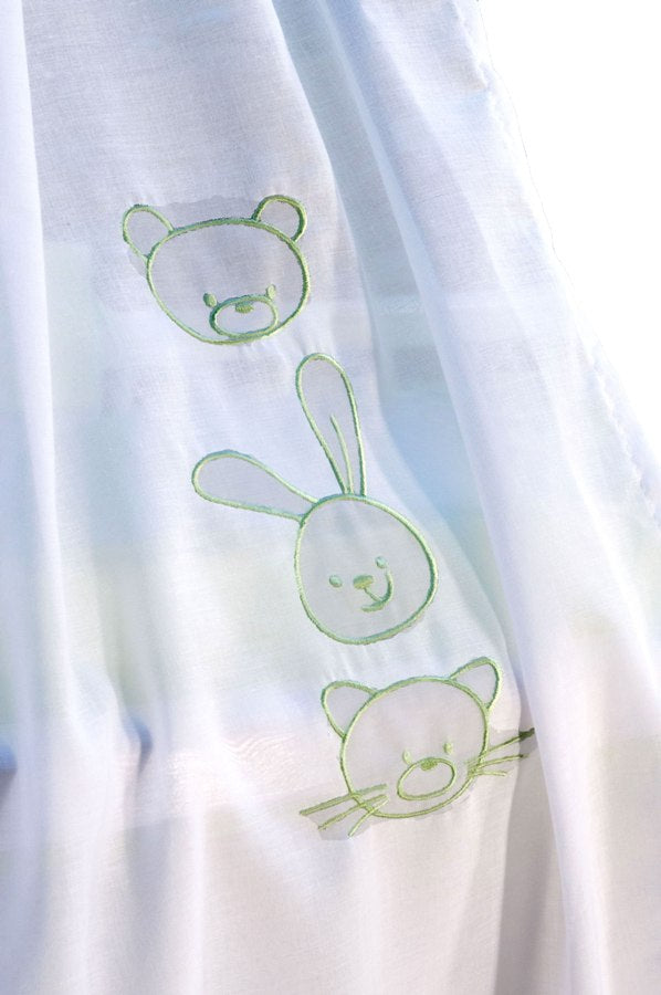 Kuli-Muli Himmel Petits Animaux Lyocell Satin