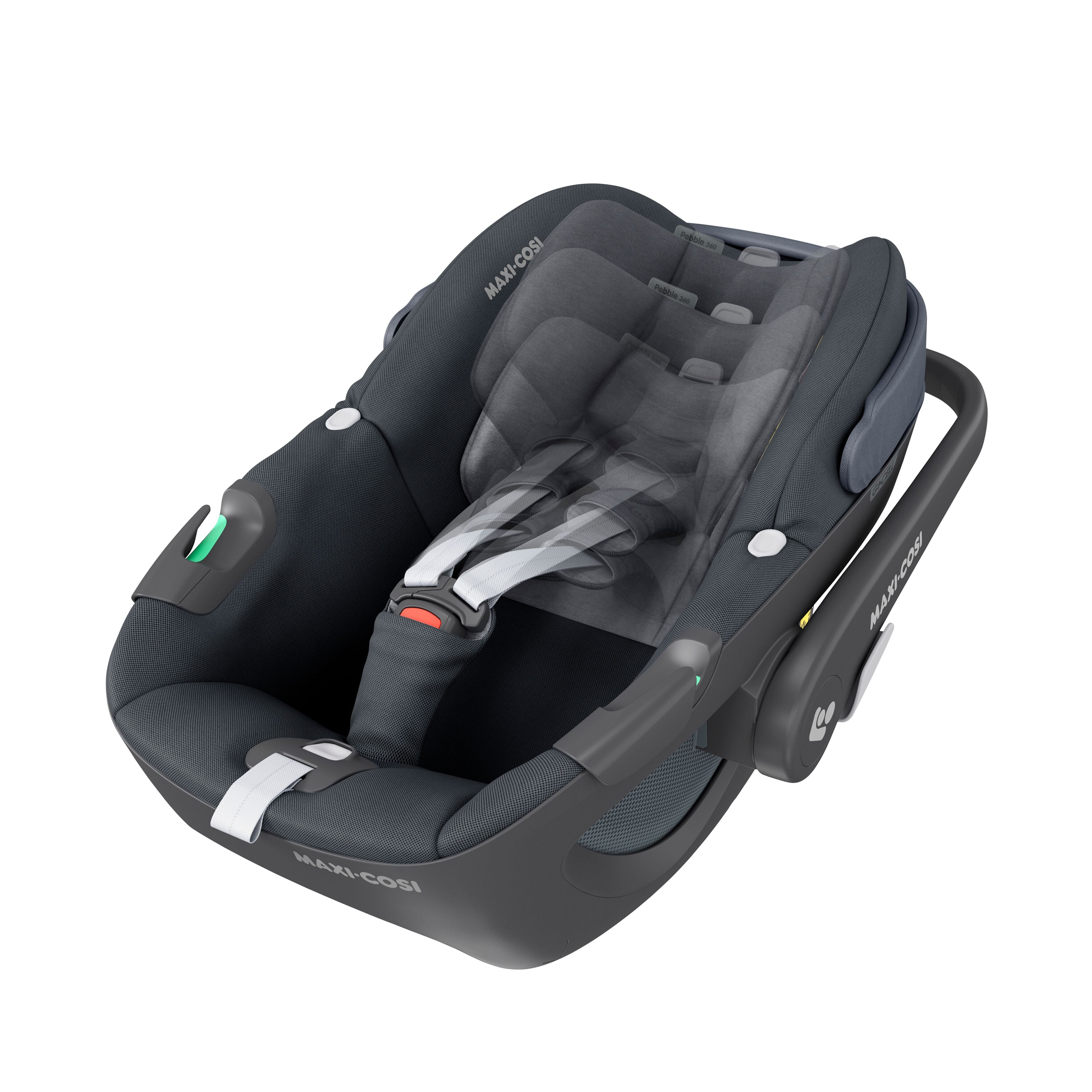 Maxi Cosi Pebble 360 Babyschale Essential Graphite