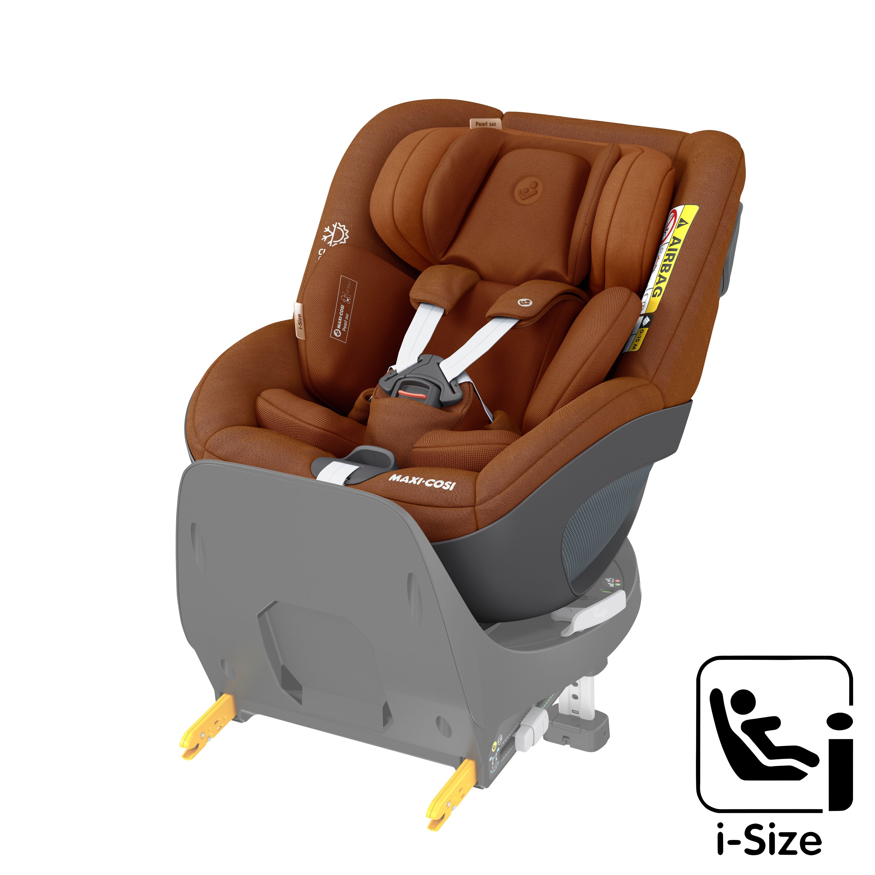 Maxi Cosi Pearl 360 Kindersitz Authentic Cognac
