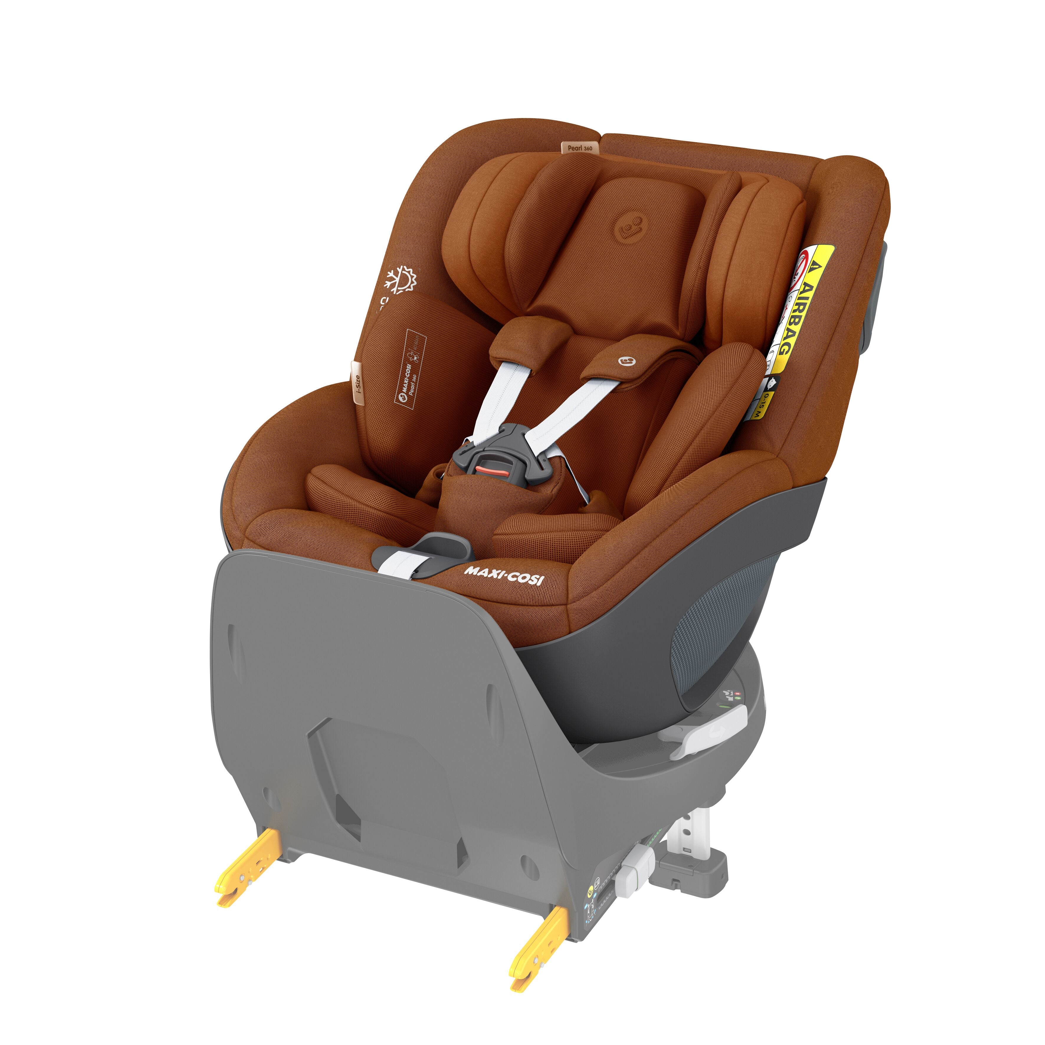 Maxi Cosi Pearl 360 Kindersitz Authentic Cognac