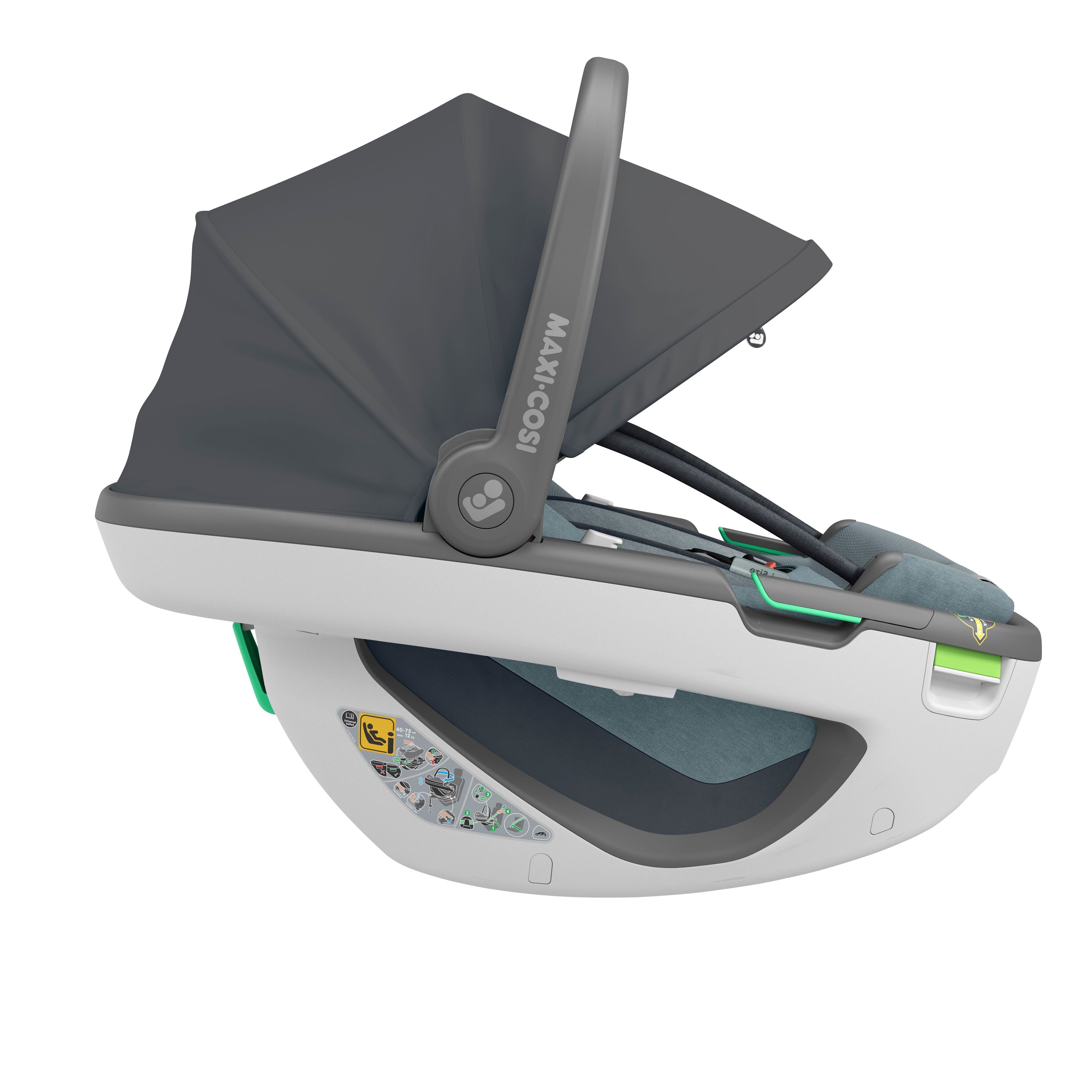 Maxi Cosi Coral 360 Babyschale Essential Grey