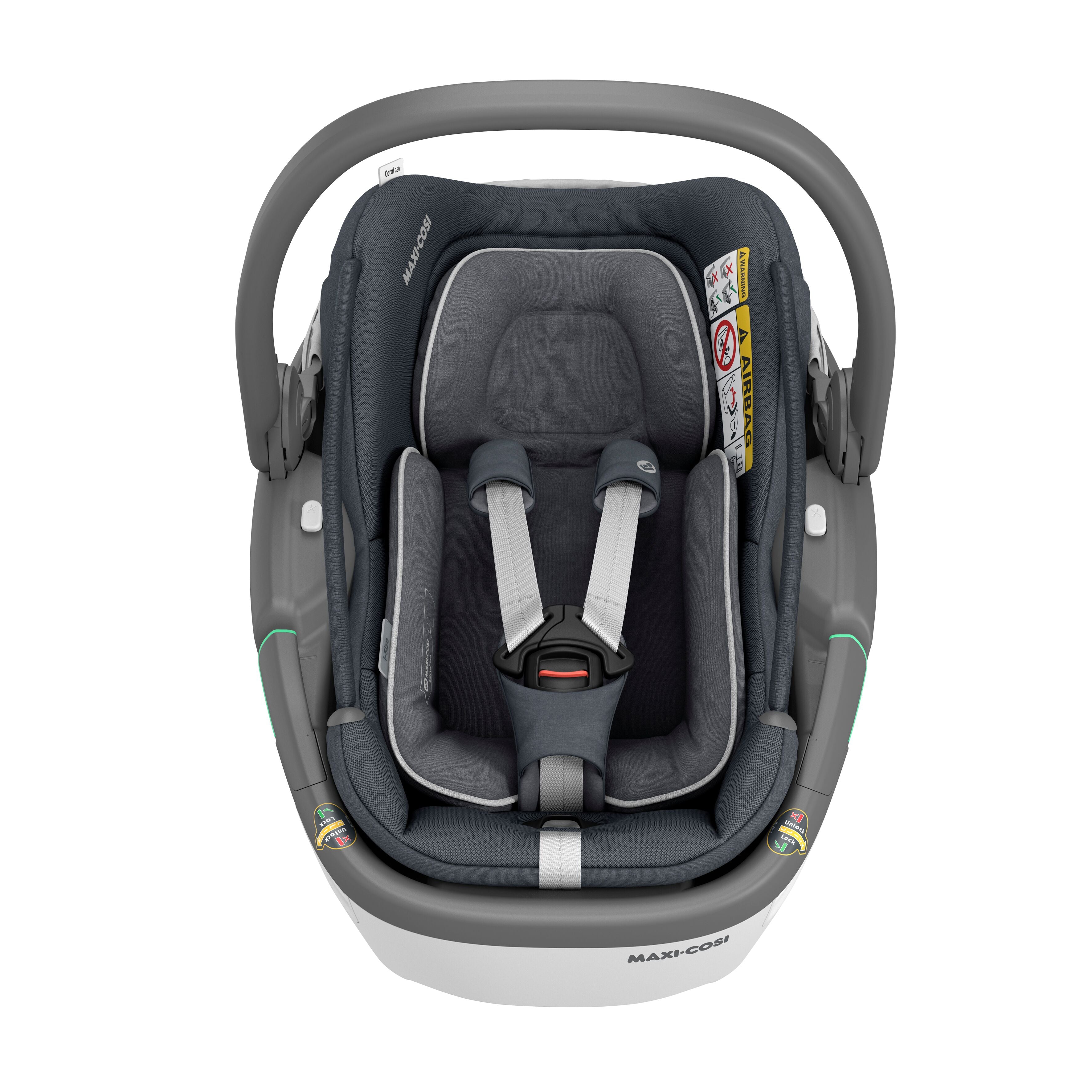 Maxi Cosi Coral 360 Babyschale Essential Graphite