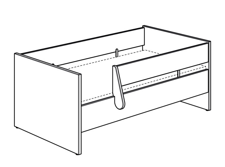 PAIDI SOPHIA Juniorbett 70x140 cm