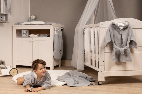 Bebe's Collection Musselin Strampelsäckchen leicht wattiert