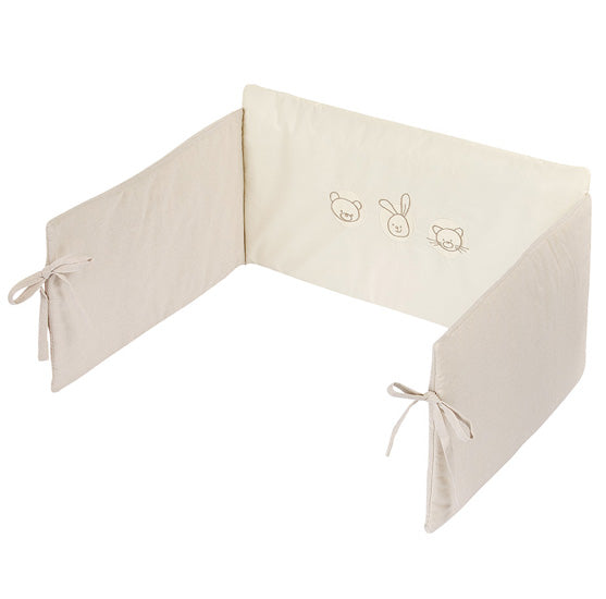 Kuli Muli Nestchen 200x28 cm Petits Animaux creme  *SALE*