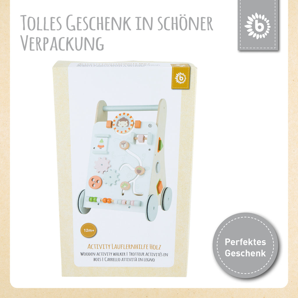 Bieco Lauflernwagen Waldtiere