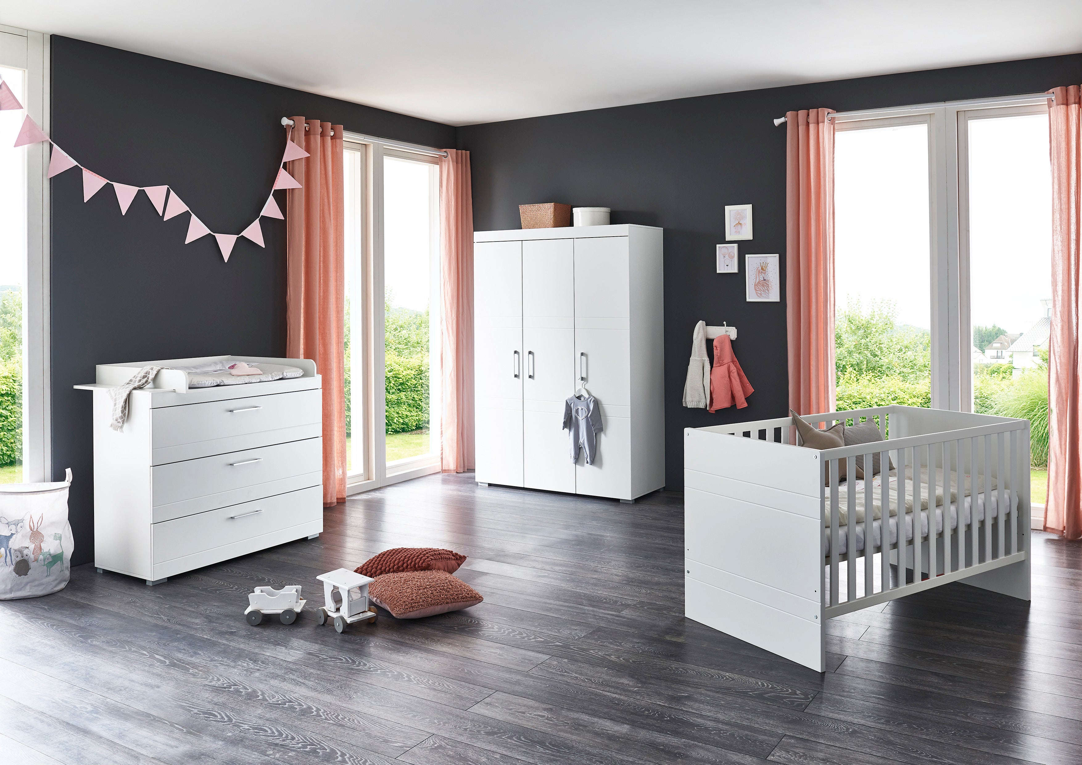 Berndt Liene Kinderzimmer 3-teilig mit Wickelansatz-Sonderangebot: Ab Ausstellung 1x in Wittenbach