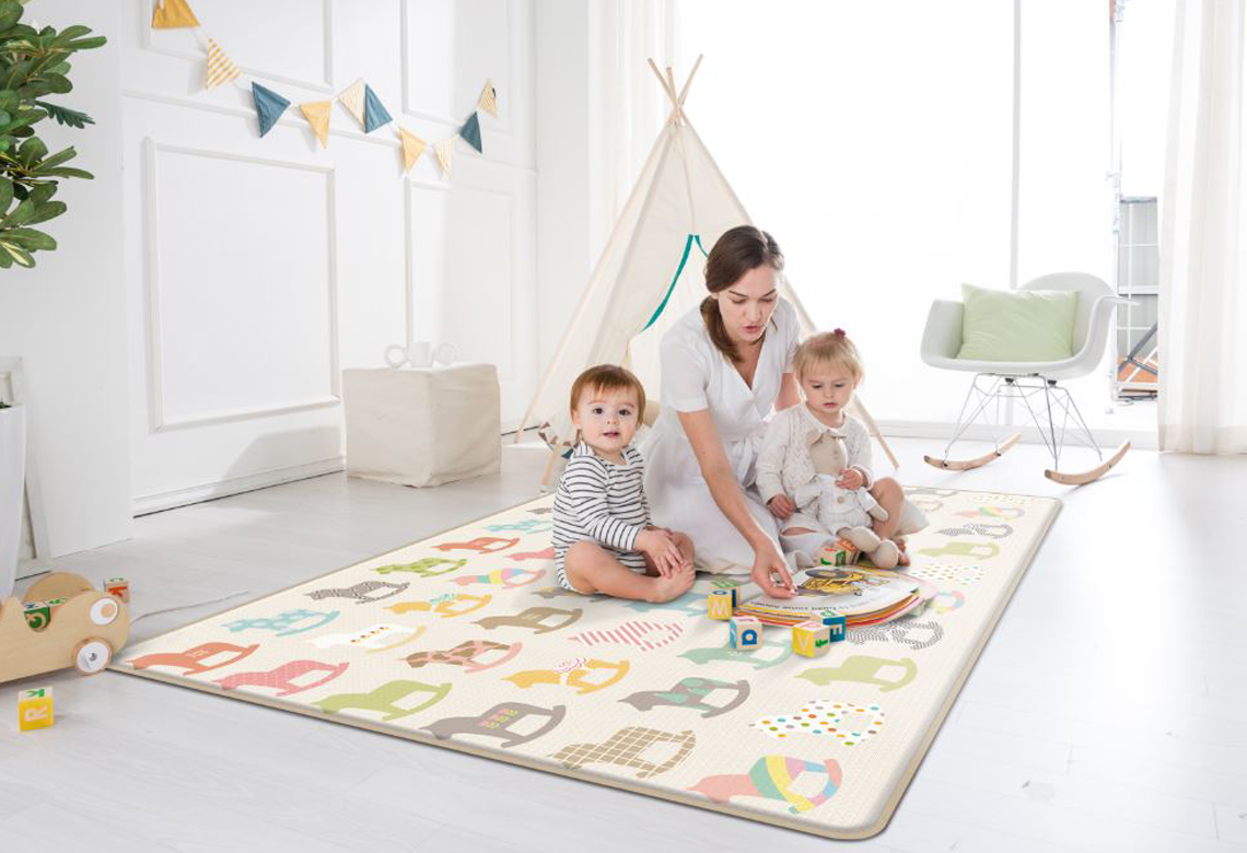 myPlaymat Light Schaukelpferd 140 x 230 x 1.2 cm