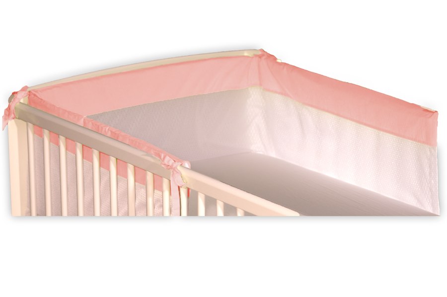 Kuli Muli Baby-Kopfschutz AirFlow Lyocell 200x28 cm rosa