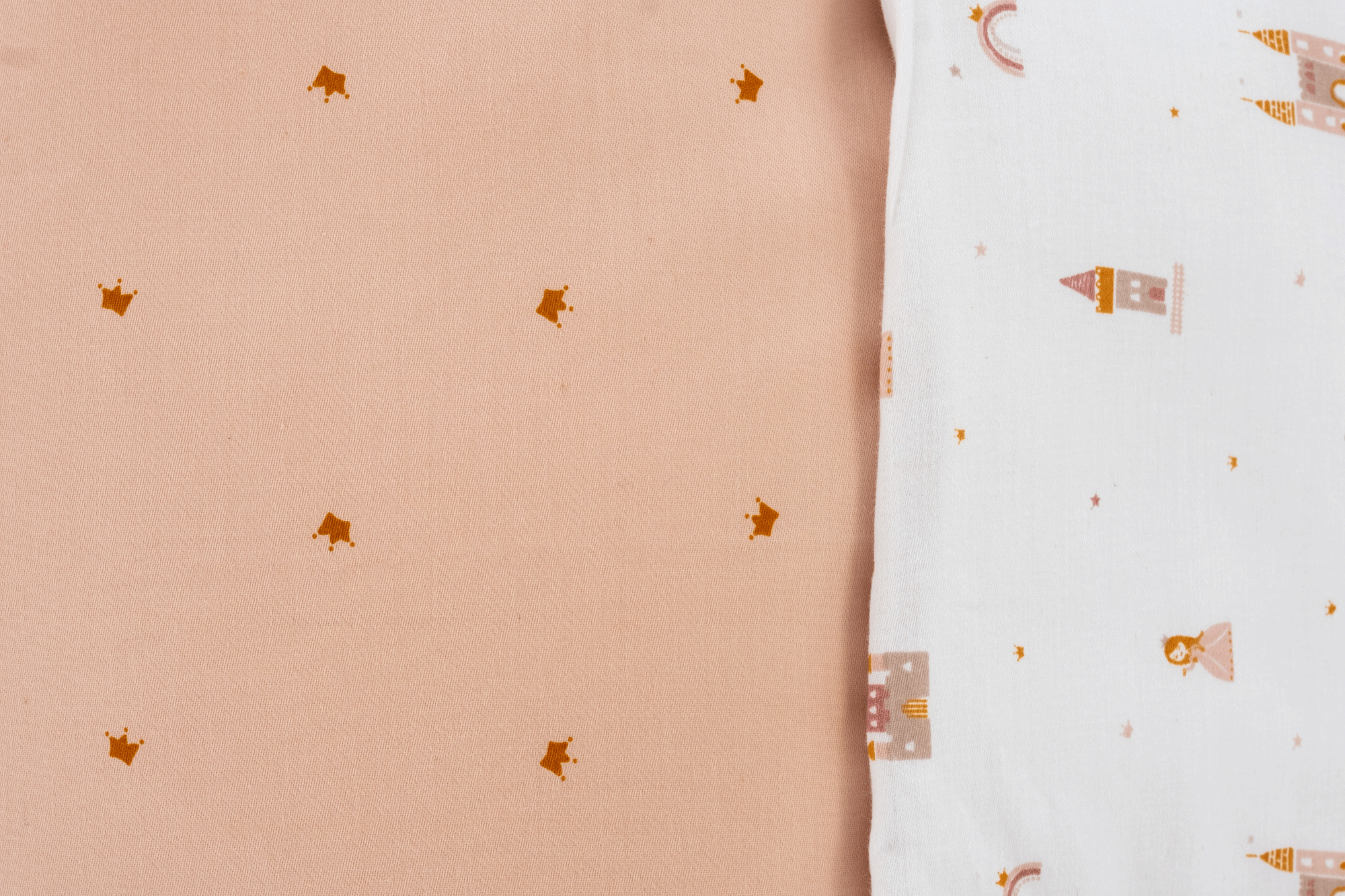 Träumeland Bettwäsche Märchengold 80x80 + 35x40 cm