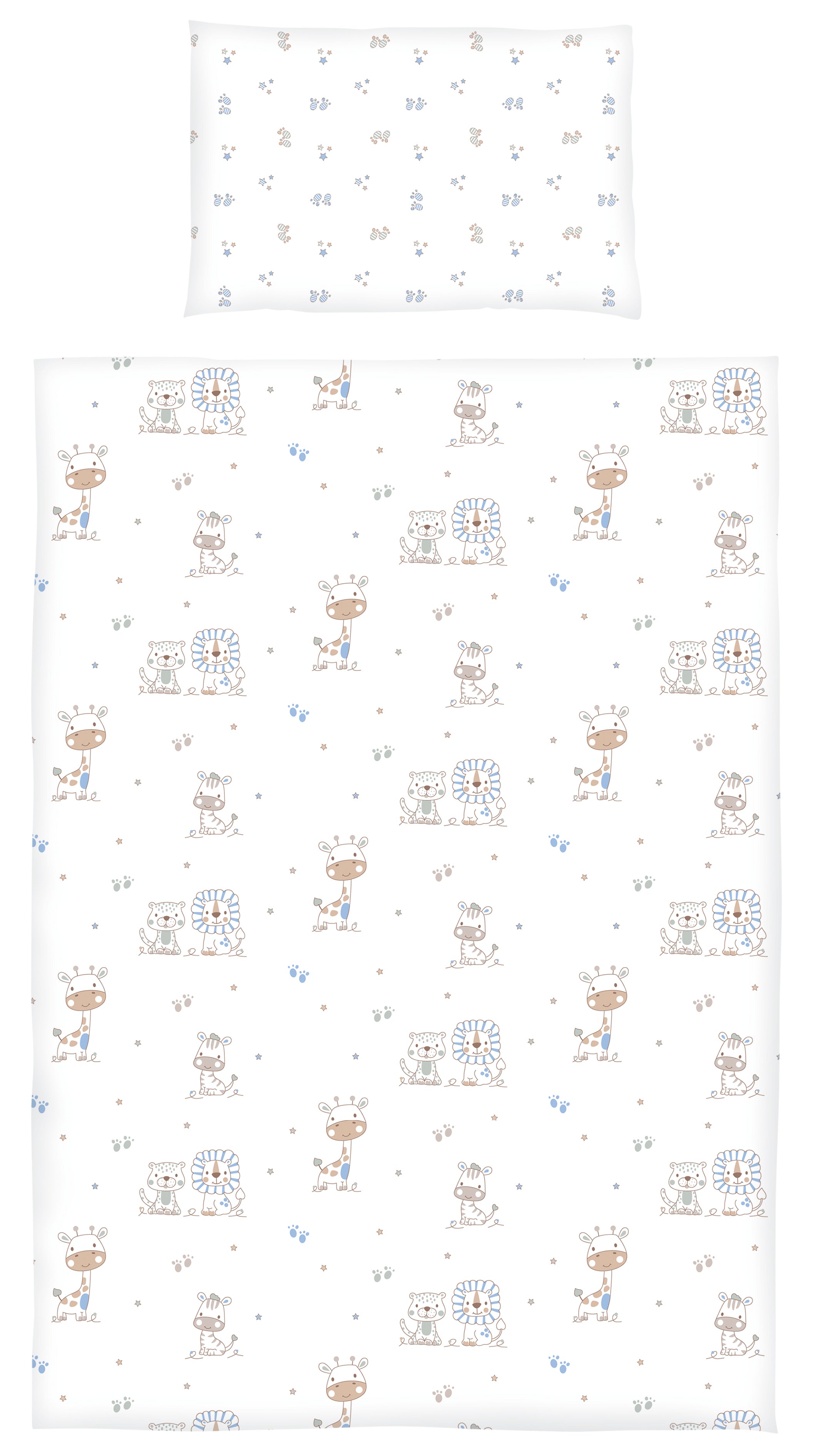 Bettset Tencel Mein Afrika blau 4tlg. *SALE*