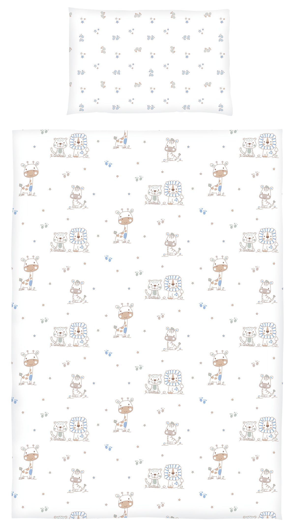 Bettset Tencel Mein Afrika blau 4tlg. *SALE*