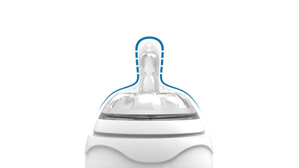 Nuvita 330ml Babyflasche Collection Pink