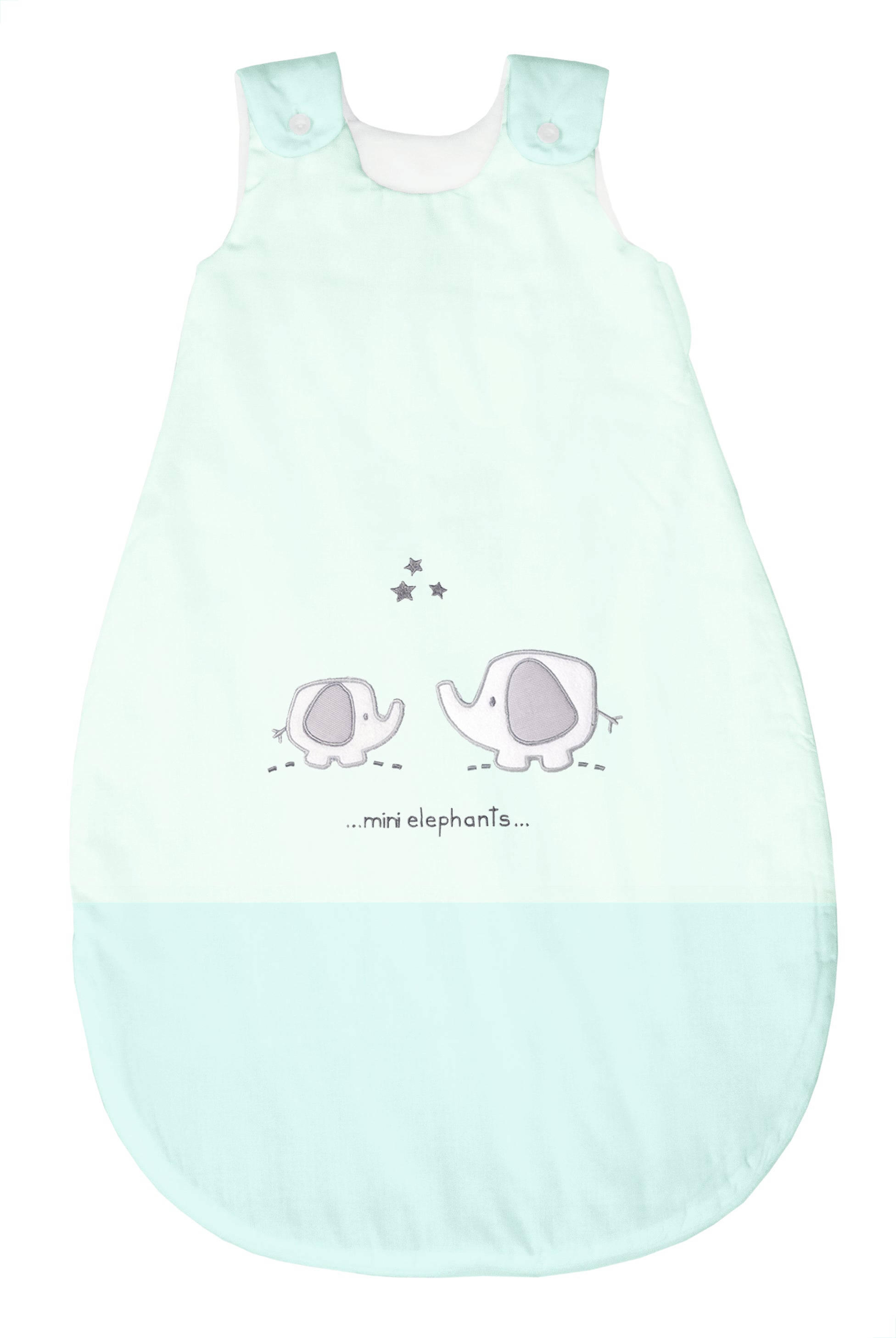 Schlafsack Mini Elephant mint 70cm