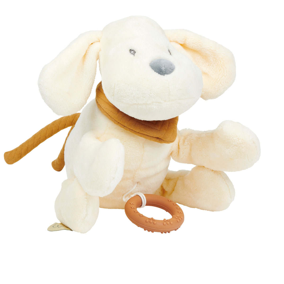 NATTOU Charlie Spieluhr gross Hund beige