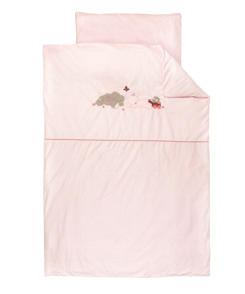 Nattou Adèle & Valentine Bettwäsche mit Kissenbezug