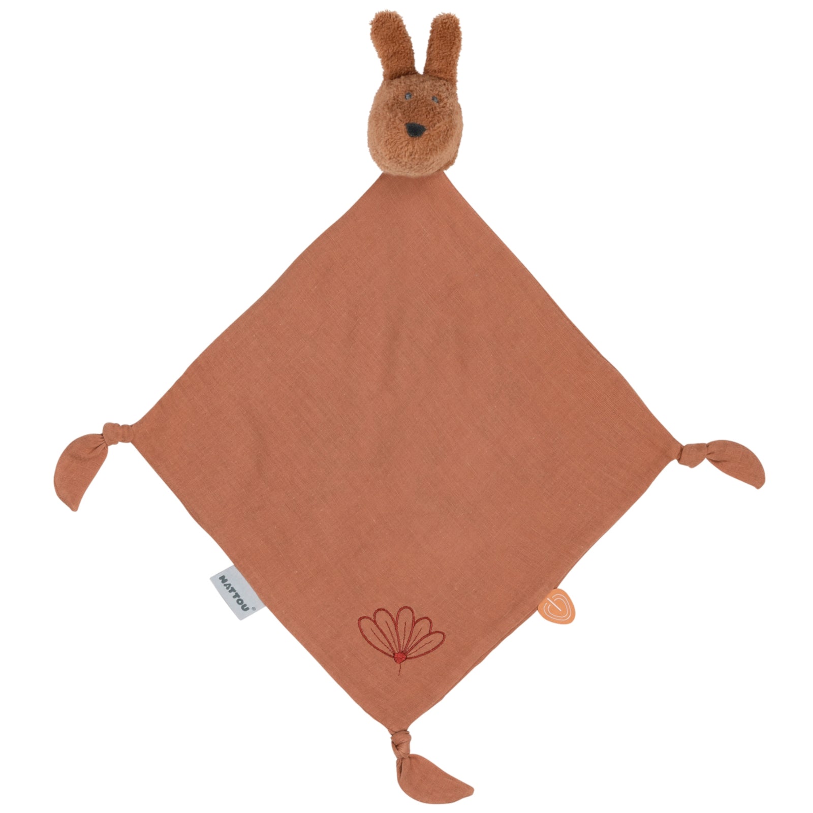 Nattou Susie & Bonnie Muslin-Kuscheltuch Nilpferd Susie