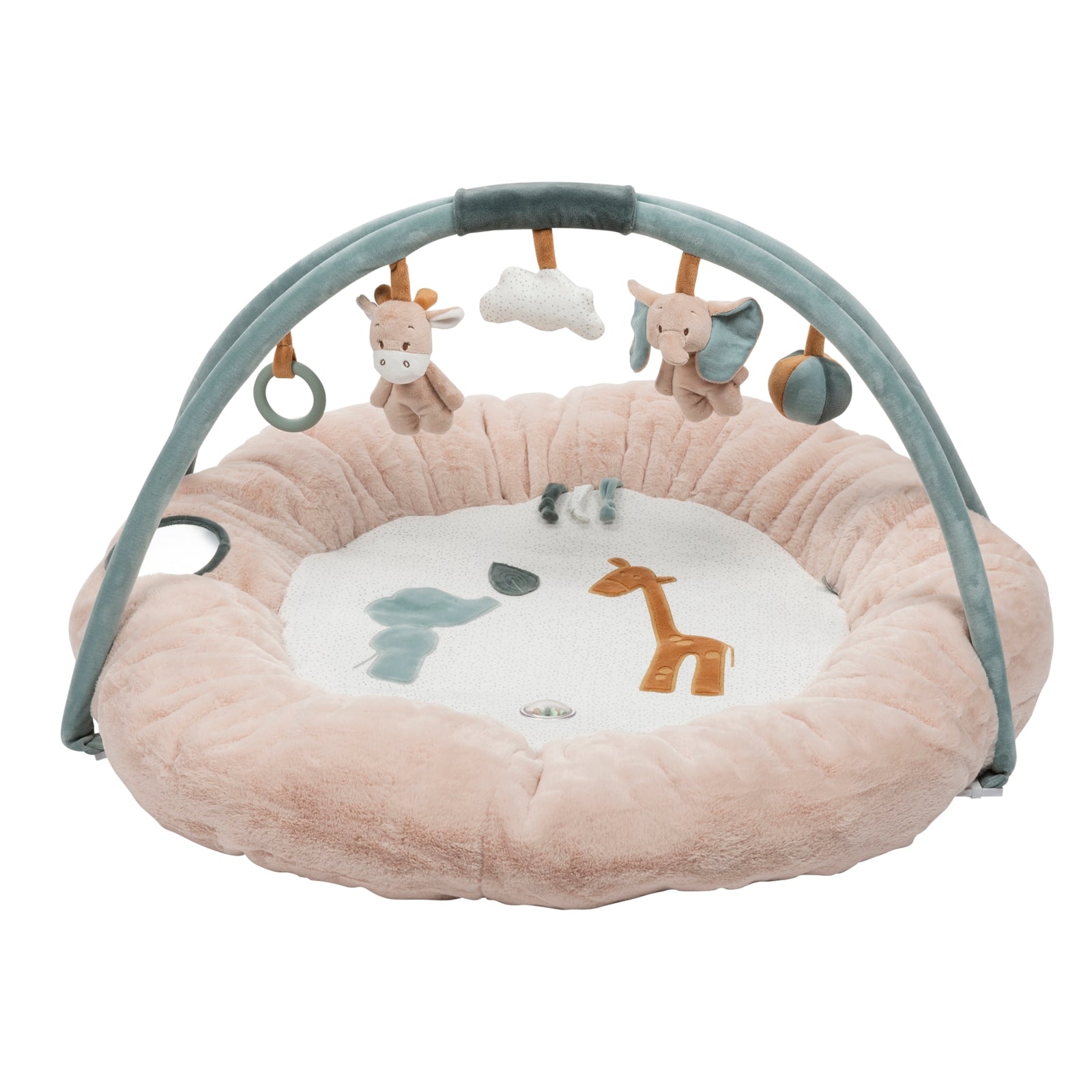 Nattou Spielkissen mit Bogen Luna & Axel