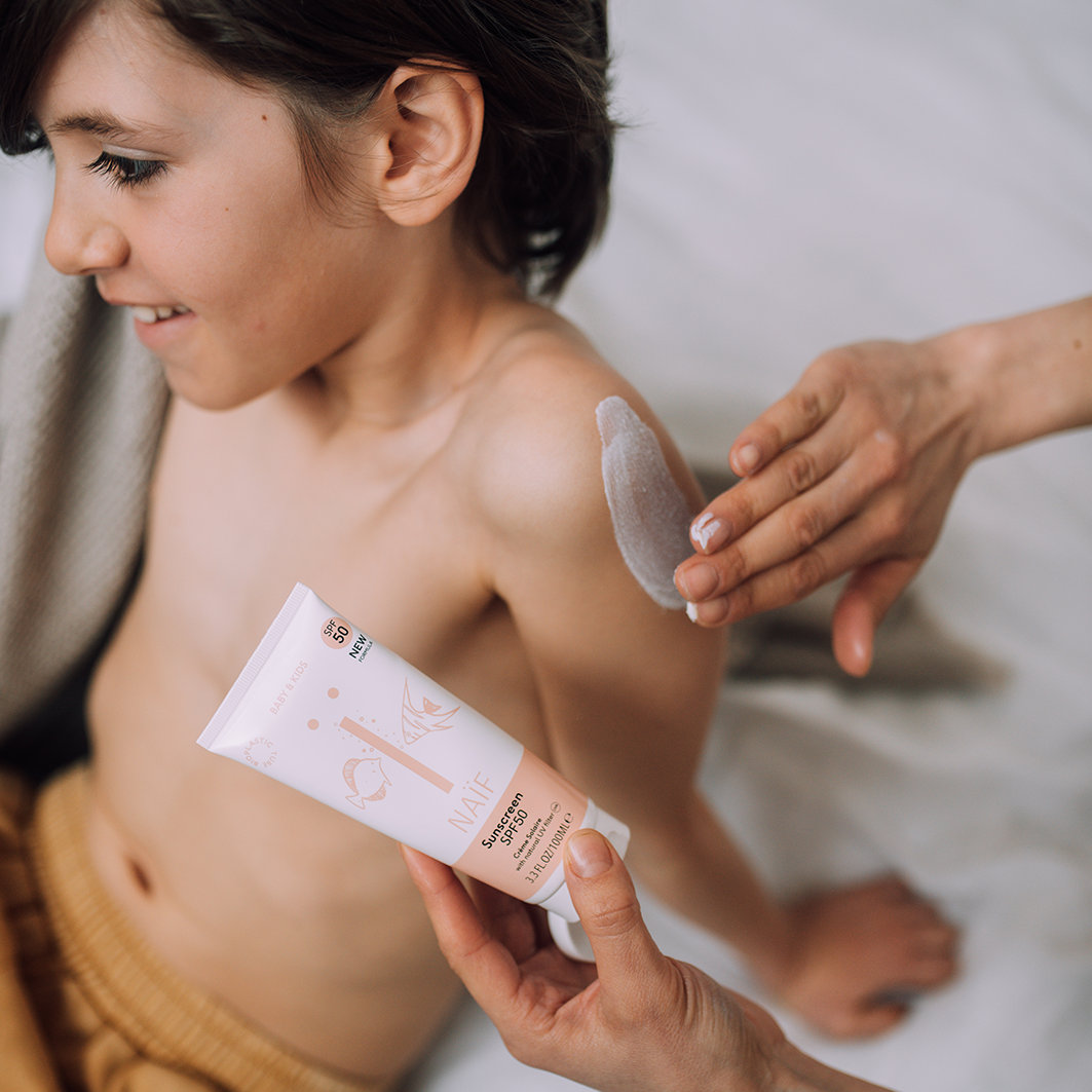 NAÏF Baby&amp;Kids Sonnencreme SPF50-100ml Parfum-Frei