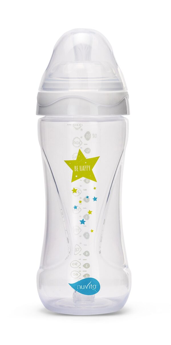 Nuvita 330ml Babyflasche Collection Pink