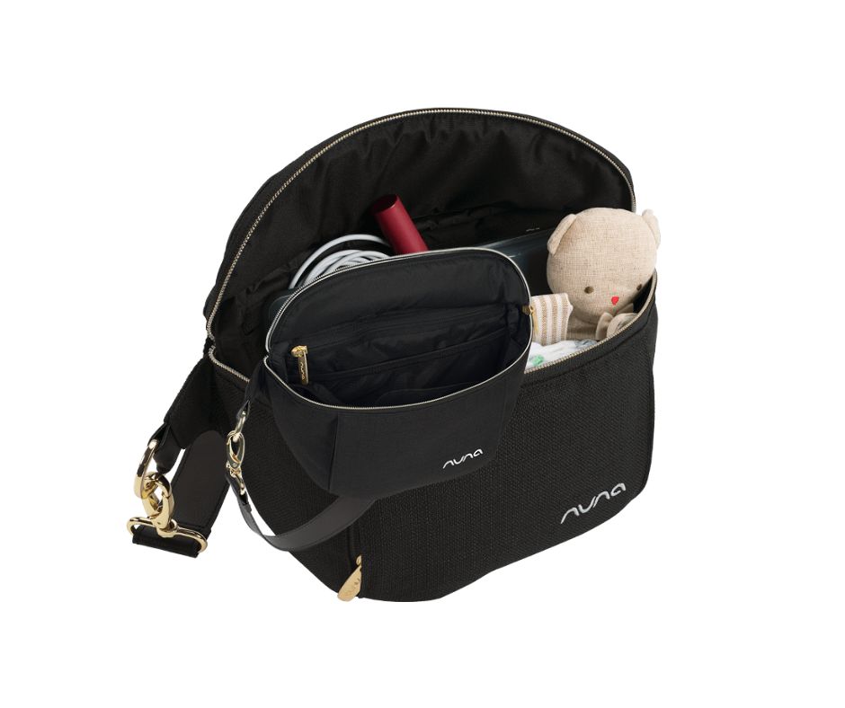 Nuna Wickeltasche Sling Bag Caviar
