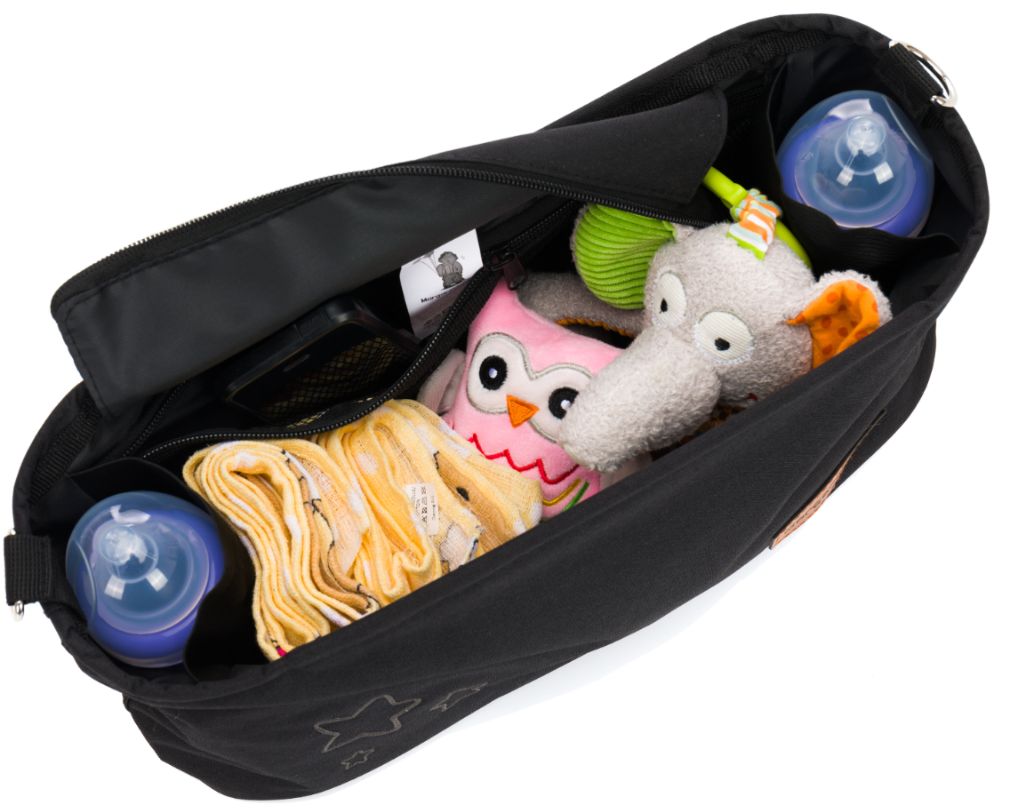 Margarethas Kinderwagentasche – Buggy Organizer