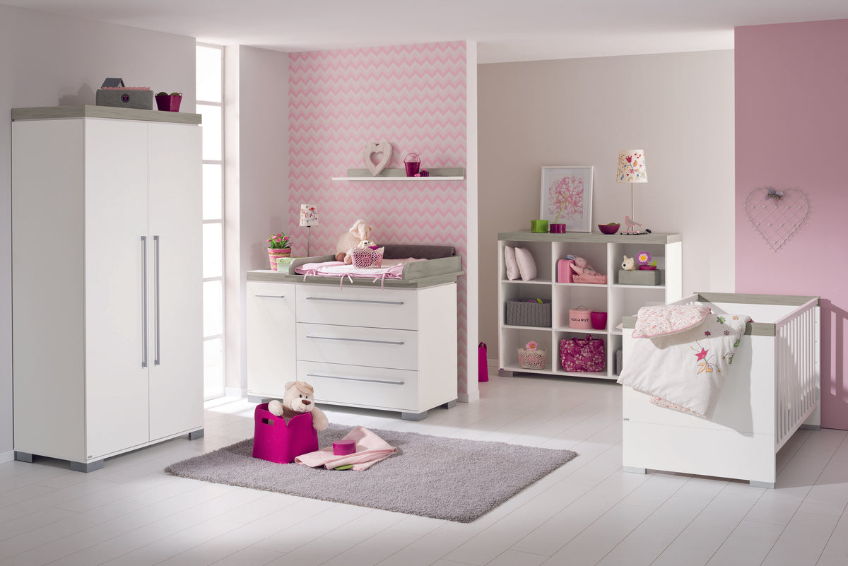 PAIDI KIRA Kinderzimmer 2-teilig inkl. Wickelaufsatz