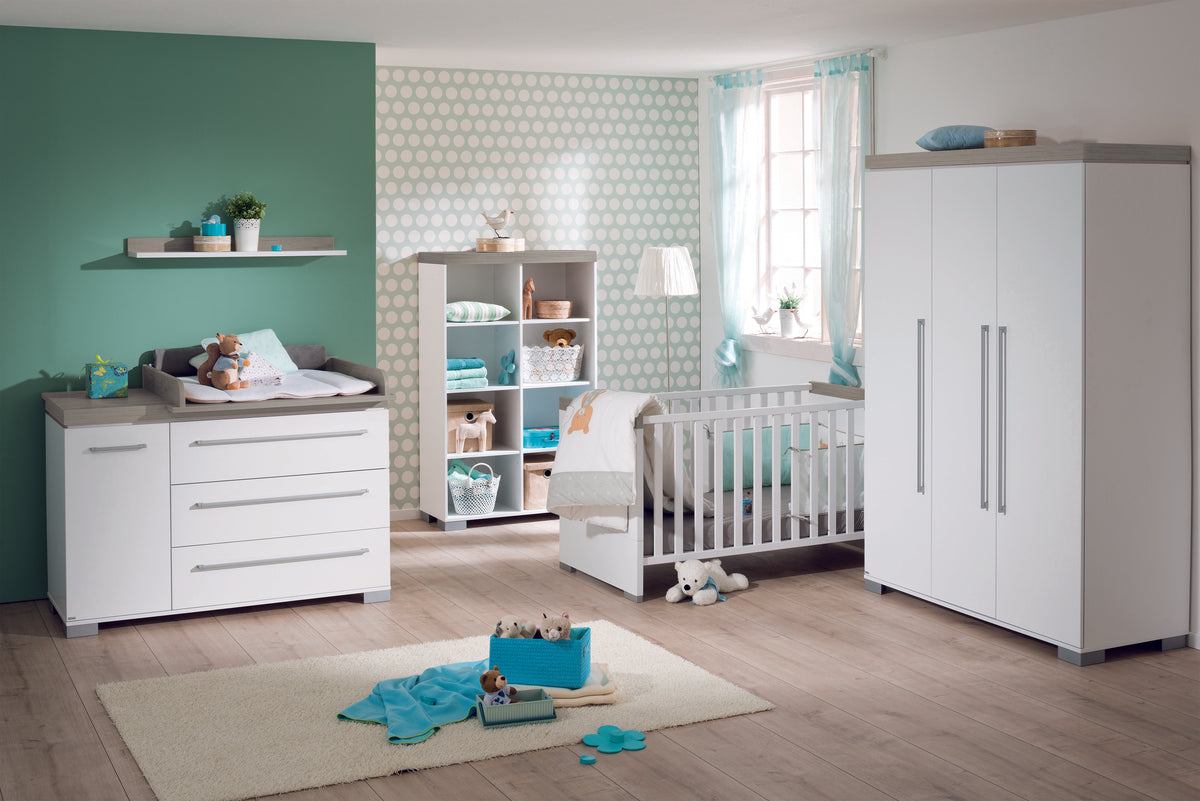 PAIDI KIRA Kinderzimmer 2-teilig inkl. Wickelaufsatz